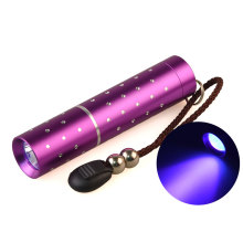 Mini Pocket Flashlight Torch Black Light